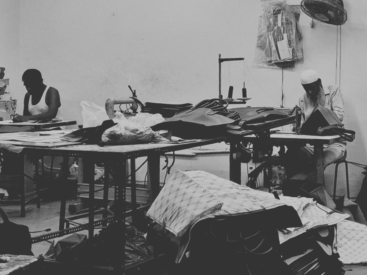 Leather workshop